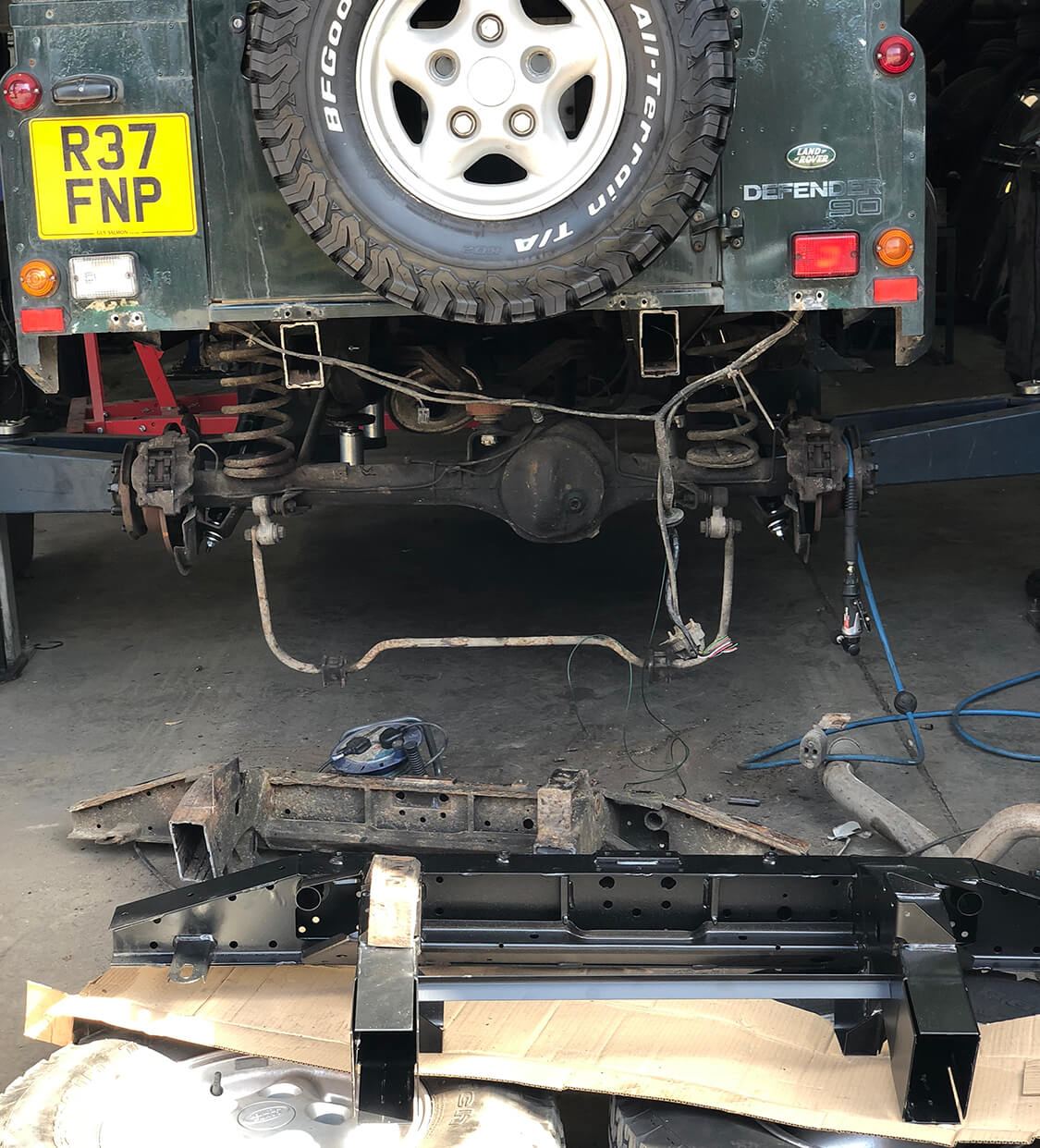 Land Rover Chassis Repair